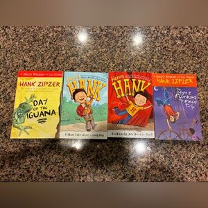 Hank Zipzer Kids 4 Book Collection